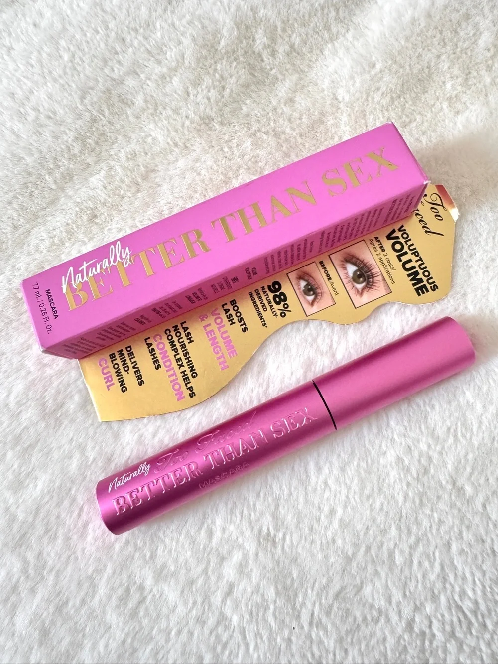 Too Faced Naturally Better Than Mascara - NIB